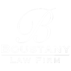 White Boustany Law Firm Logo