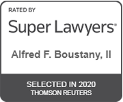 Super Lawyers award for 2020 for Alfred Boustany II